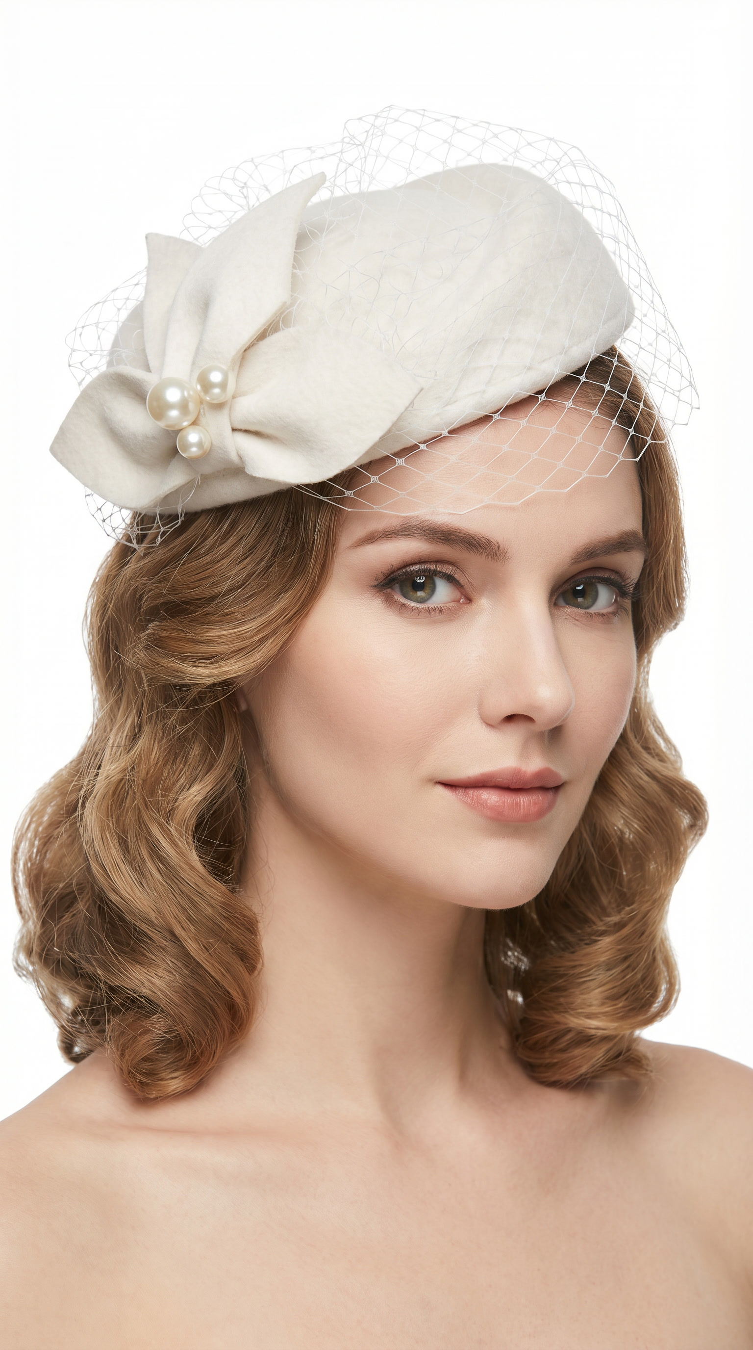 Noir Pearl Fascinator